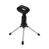 Desktop Microphone Mic Stand Holder Bracket Adjustable Table Microphone Holder with Mic Clip for Conference Live