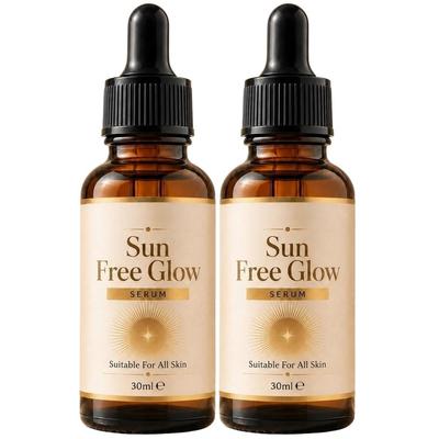 Sun Free Glow Serum 30ml | Suitable For Dry, Normal, Combination & Oily Skin | For Flawless Glow (Pack of 2)