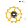 Aluminum Alloy 11T 13T Bicycle Rear Derailleur Guide Wheel Bearing Pulley Rear Derailleur Pulley Road Bike Roller