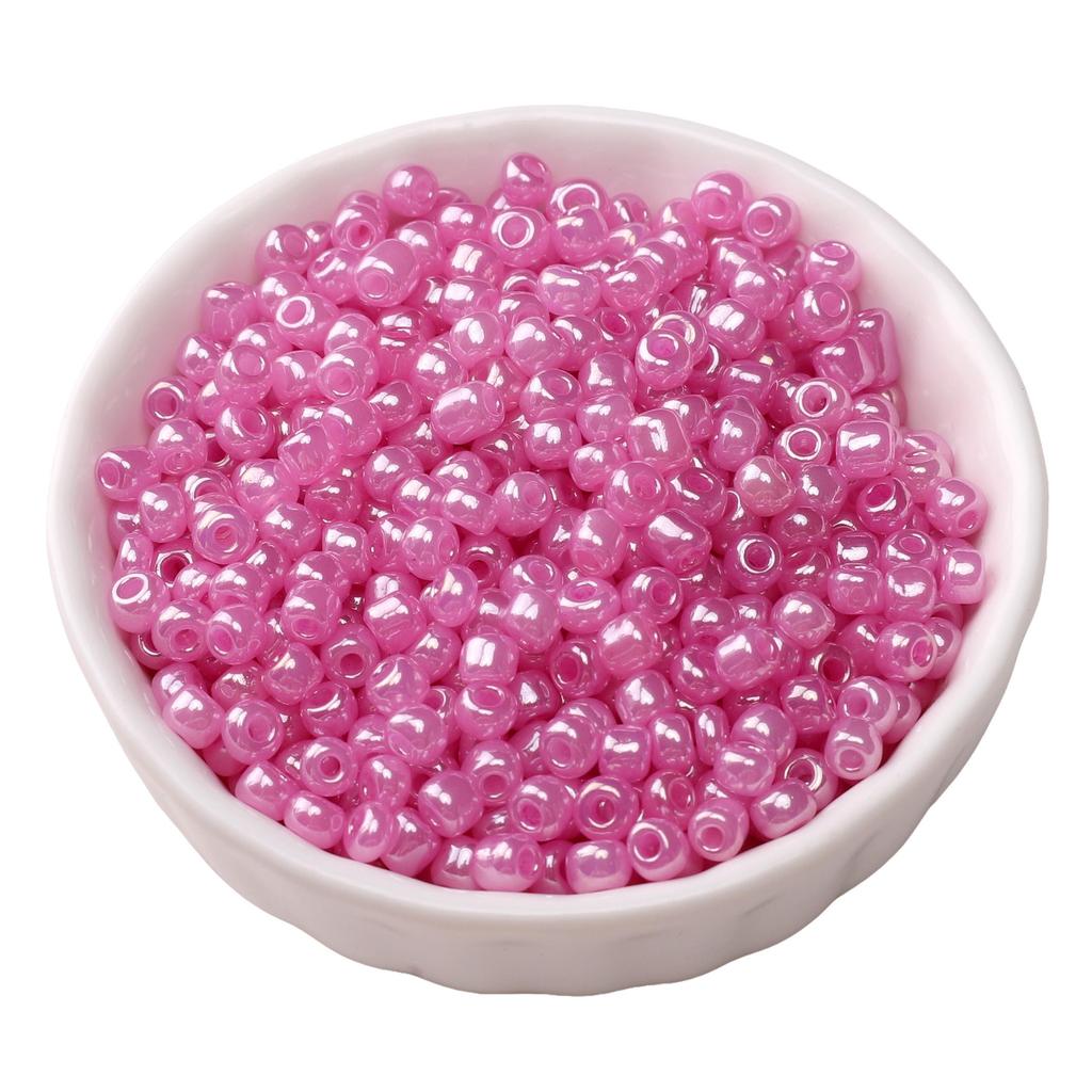 180Pcs Glass Seed Beads Cream Color Charm For Jewelry Making Accessories DIY Bracelet Necklace