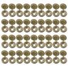 36pcs Foldable Snap Protective Cover Hardware Screw Cover M6 Screw Decorative Covers for Furniture