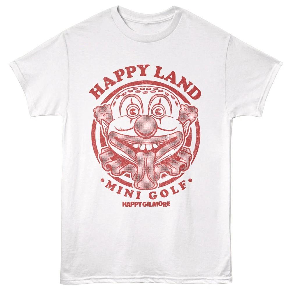 Happy Gilmore Movie Happy Land Mini Golf Clown Men s T Shirt S
