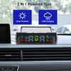 USB / Solar TPMS Car Tire Pressure Monitoring System Universal 0-6Bar Auto Security Alarm Systems Tyre Temperature Monitor