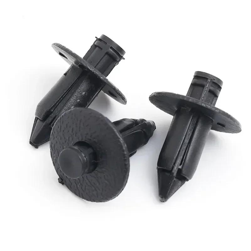 Car Fairing Decorative Panel Fasteners 6/7/8mm Auto Motorcycle Engine Cover Deflector Plastic Expansion Rivet Buckle Accessories