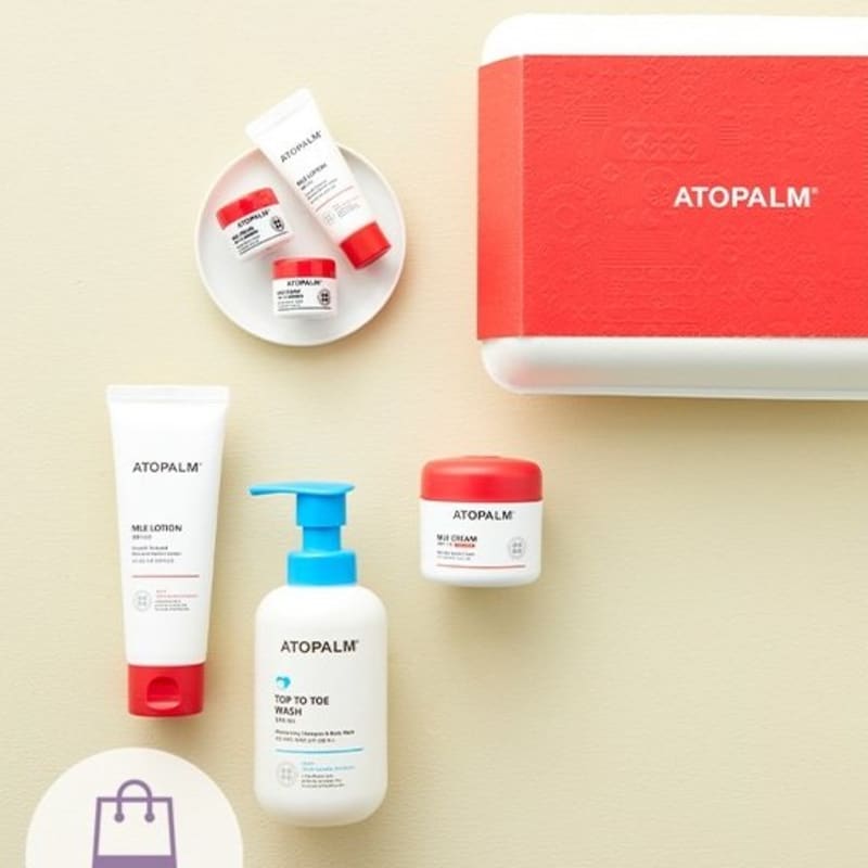 [Atopalm] Special Care Gift Set (Top to Toe Wash 300ml + MLE Cream 65ml + MLE Lotion 120ml)