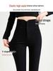2026 High Waist Slimming Black Leggings: Women's Skinny Elastic Pants for Spring & Autumn 