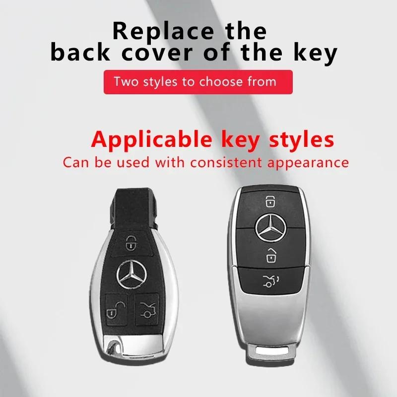 Hot Car Sticker Car Key Rings Cover Case For Mercedes-Benz AMG Key Shell Cover A B C E Class GT GLS GLA GLK GLC CLS CLA W204 W20