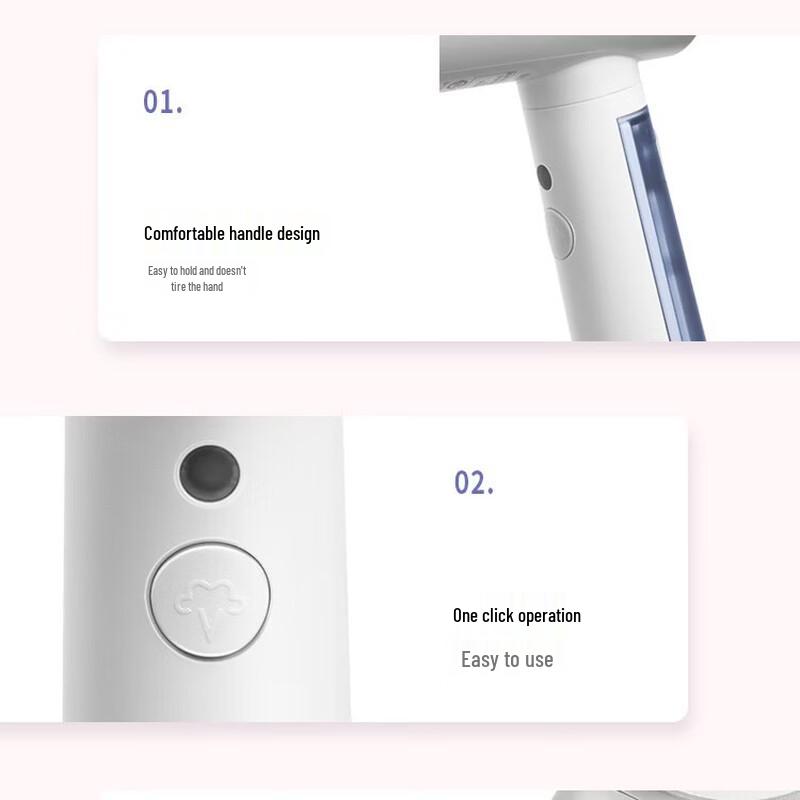 Panasonic Tragbarer Handdampfbügler für Kleidung