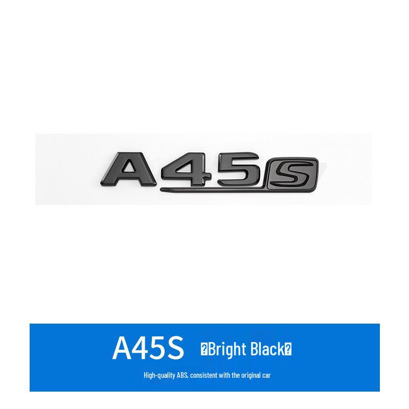 Mercedes AMG A45 CLA45 GLA45 Turbo 4MATIC Emblem Aufkleber