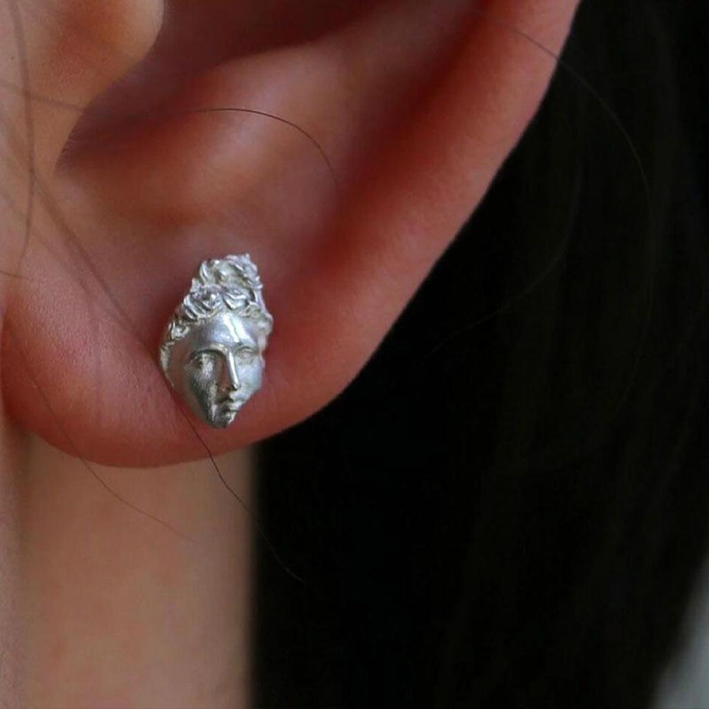 Elegant Earrings Apollo Lyre Shape Earrings Asymmetrical Drop Earrings Suitable for Wedding Wear Party Accessories