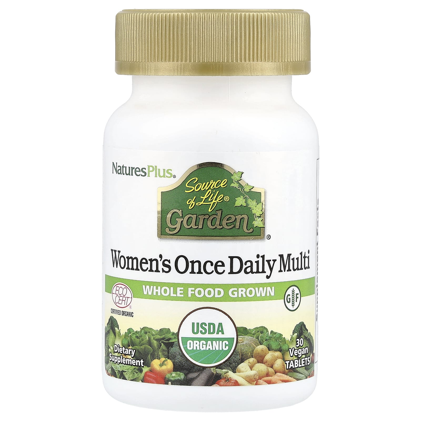 

Source Of Life Garden, Women s Multivitamin, 30 Vegan Tablets