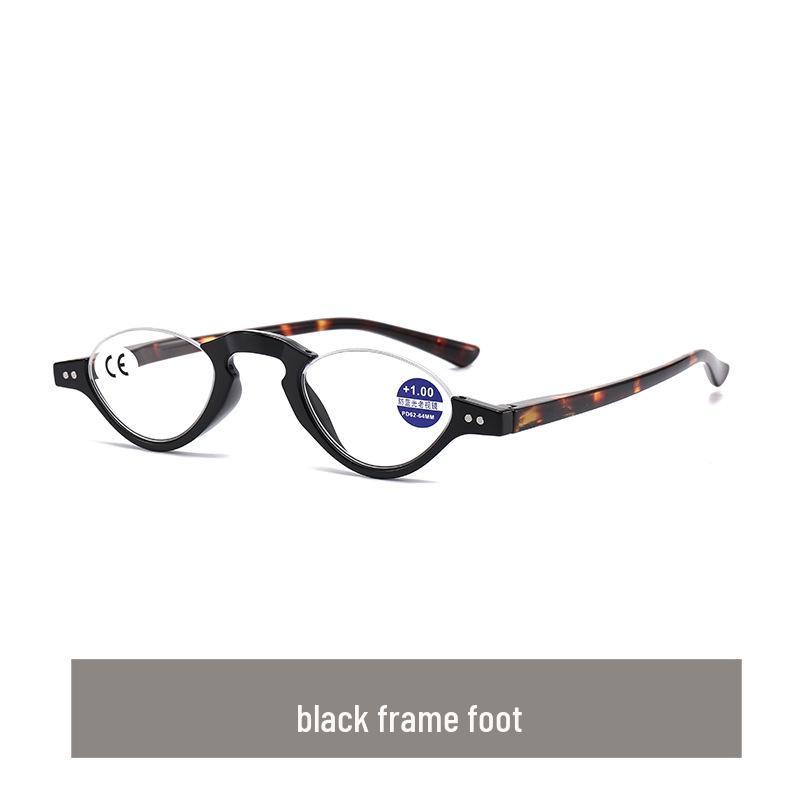 

Ретро Полуободковые Очки для Чтения с Защитой от Синего Света для Пожилых +1.00