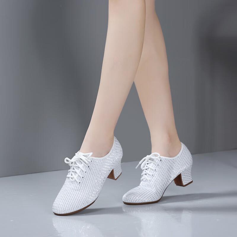 Туфли для латиноамериканских танцев Zuo Duo Fei 34-42