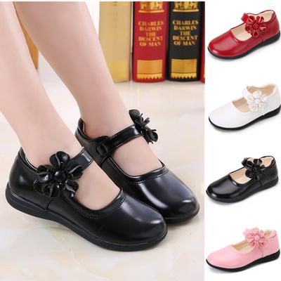 Girls Fashion Comfortable Kids Shoes Summer&Spring Leather Floral Party Wedding Prom