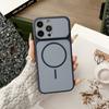 For iPhone 16 Pro Max Case Compatible with MagSafe Dual Color Skin Touch TPU PC Shockproof Phone Cover