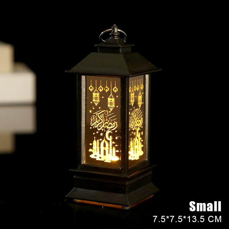 Led Lantern Light Eid Mubarak Decoration For Home Islamic Muslim Festival Party Ramadan Kareem Decor Home Decoration Gifts