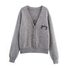 European and American Style, New Women's Clothing, Foreign Style, Fashionable, Casual, Versatile Fashion, Jacquard Cardigan