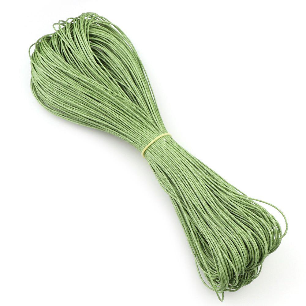 Colorful Korean 1.0mm Wax Cord for Handmade Necklace Weaving and Beading