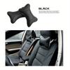 1pcs General Motors PU leather headrest neck pillow, making driving more comfortable