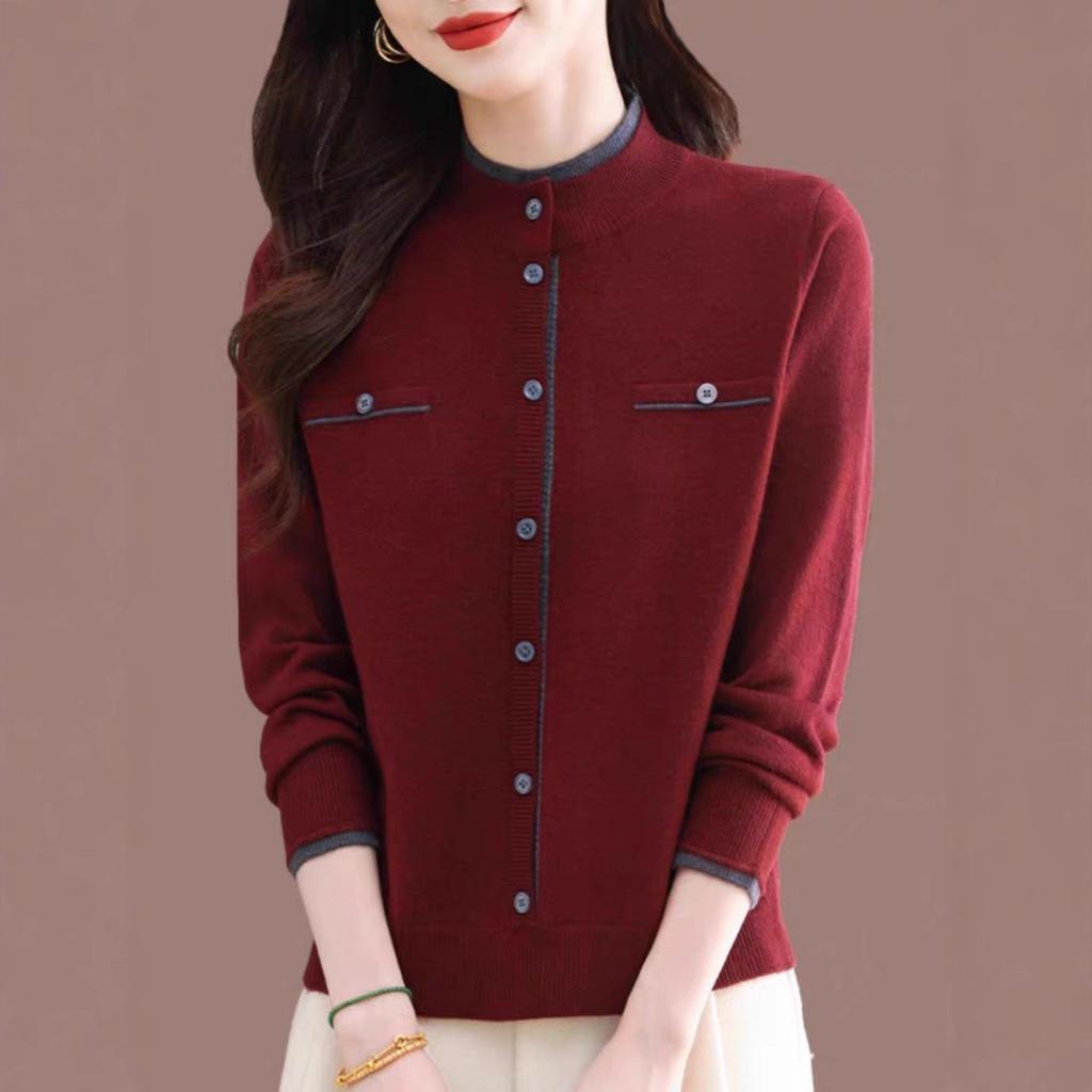 Sweater Cardigan Women Loose and Versatile Short Knitted Cardigan Top for Women In Korean Autumn and Winter Sweater Coat