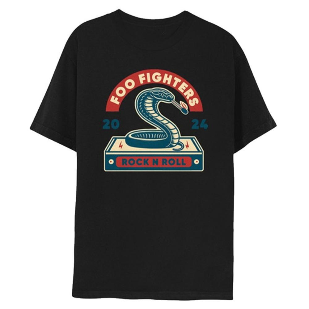 Rocková kapela Foo Fighters Pánské bavlněné tričko s grafikou alba jaro Dámské oversized hiphop Y2k móda Tričko