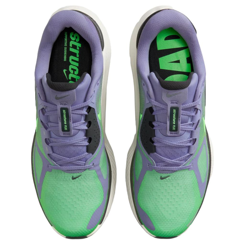 Nike Air Zoom Structure Plus Eisen Lila Unisex Sneaker Off-Noir Sail Spannungsgrün HQ3048-501