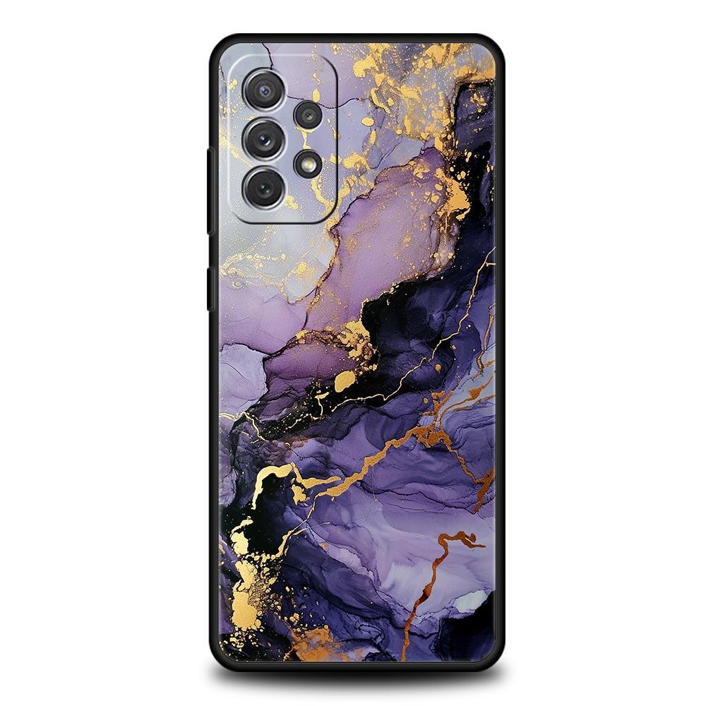 Aquarell Marmor Handyhülle Für Samsung Galaxy A15 A13 A51 A71 A41 A31 A21S A03S A05 A35 A32 A55 A23 A25 A33 A53 A73 5G Cover