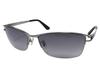 Police SPLQ03J 0568 59 Sunglasses POLICE JET Titanium and Semi-rimless Men's Women's