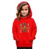 Sweatshirts For Teen Girls Hoodies Long Sleeve Drawstring Pullover Cute Oversized Hoodie Christmas Day