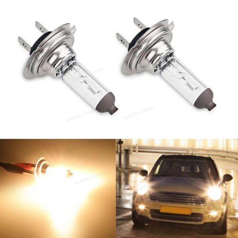 Car H7 Xenon Headlight 55W Halogen White Light 12V Bulbs Auto Replacement Lamp Exterior Automotive Accessories Super Bright