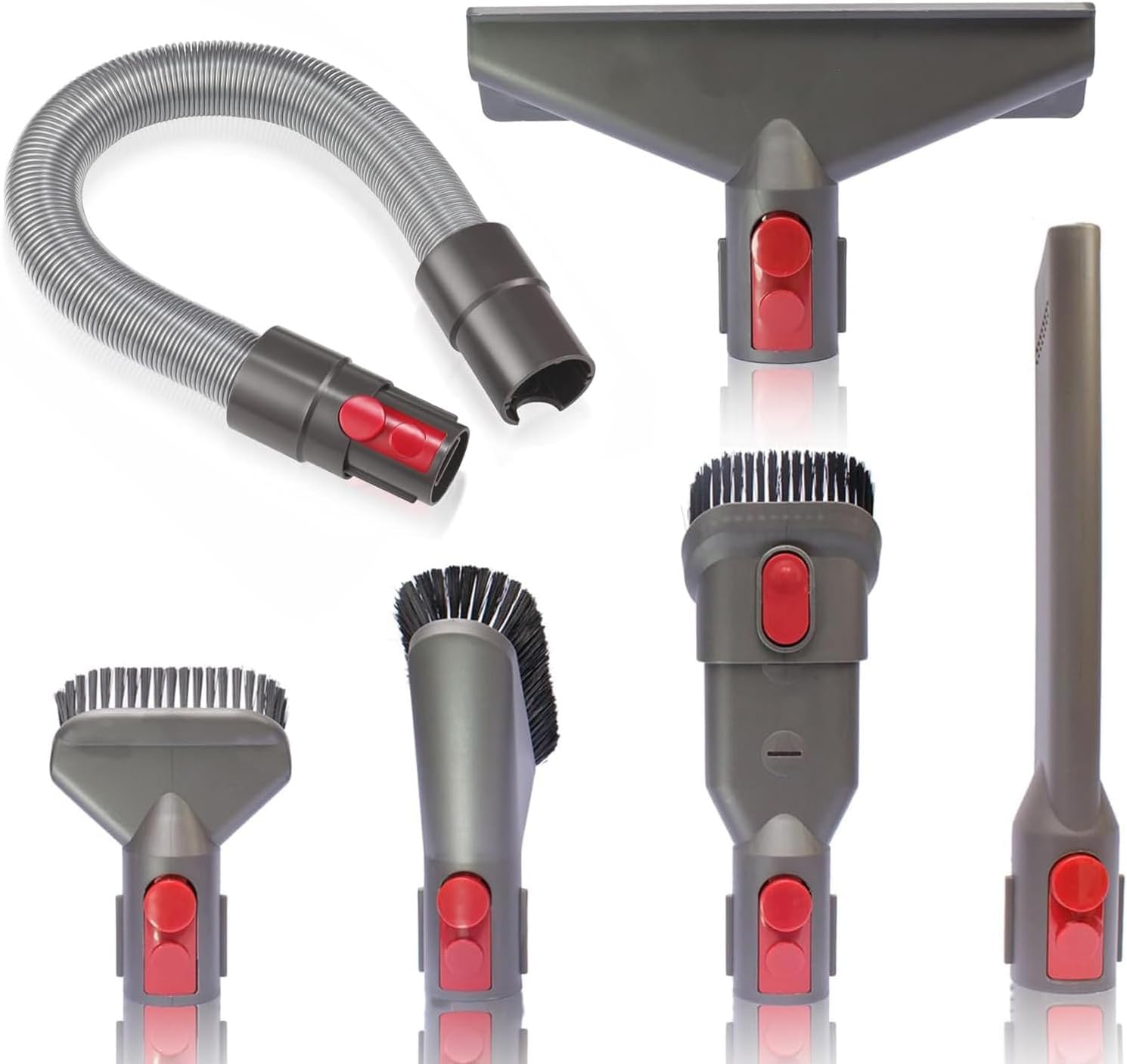 

Насадка для пилососа Dyson GEN5 G5 V7 V8 V10 V11 V15 Серії Набір аксесуарів для пилососа Dyson Гнучка щілинна насадка Насадка для матраців Щілинна насадка Щітка чорний