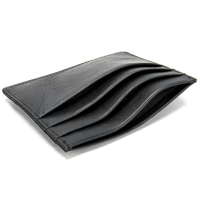 Portacarte Unisex in Vera Pelle