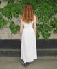 Daiaegeuneol One Off-Shoulder Long Dress (White)