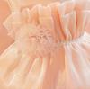 Girls' Princess Puffy Gauze Layered Cake Dress - Flower Girl/Birthday Party Outfit