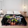 Yu Yu Hakusho Anime Character Design Blanket Flannel Blanket for Bedroom, Living Room, Sofa, and Nap Sofas.