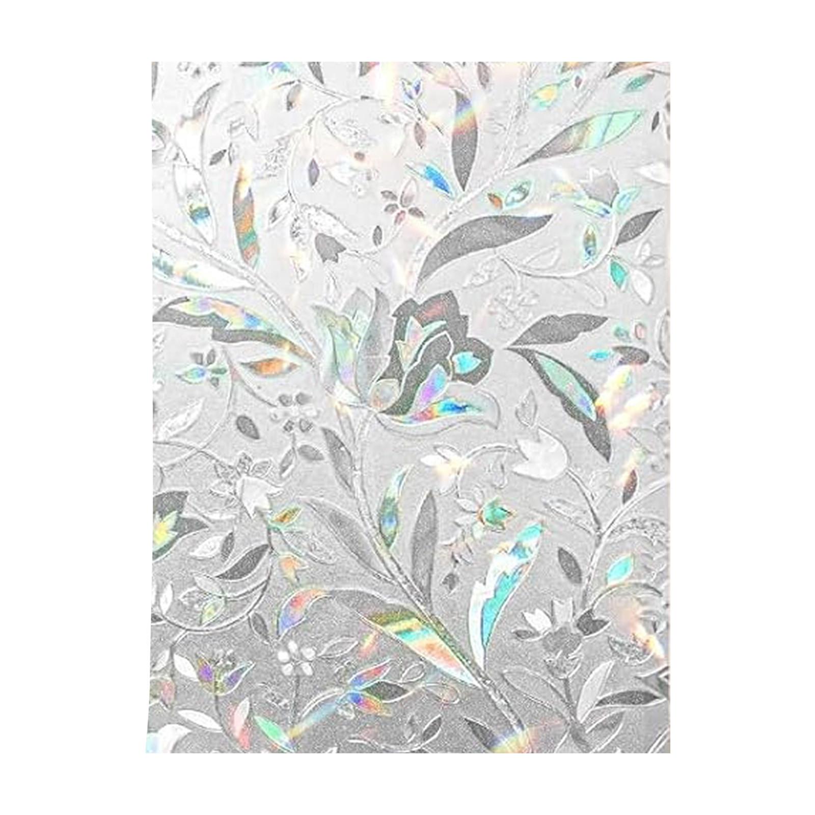 

Window Privacy Film See Out Not In One Way Privacy Window Film Removable Window Tint For Home Reflective Static Cling Window Film Heat Blocking S серебряный