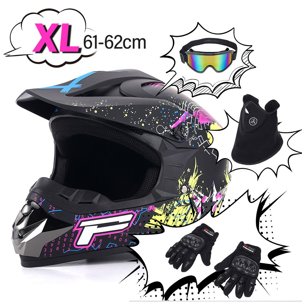 

Motorcycle Helmet Motocross Bicycle Downhill Helmet Safety Child Helmet DOT Cross ATV Mud Bike UTV Off-road Helmet Motor Parts