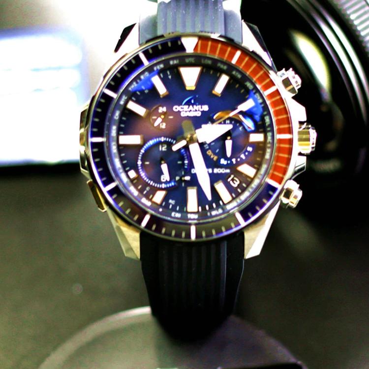 CASIO Men OCEANUS Blue Watch OCW-P2000C-2A OCW-P2000C-2A