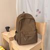 Karrierten Rucksack Große Kapazität Schülertasche Damen Reise Rucksack