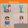 Crayon Shinchan GK Familienfoto PVC-Modell mit baubaren Figuren zum Verschenken und Ausstellen