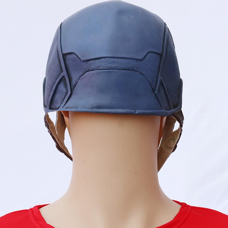Halloween Latex Mask Captain America a Film Cos Costume Party Headgear Props