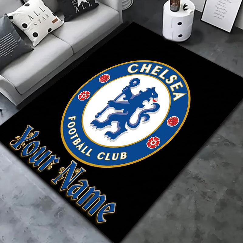 Chelsea F Custom Name Carpet Rug for Living Room Bedroom Home Sofa Decoration,Kids play Non-slip Floor Mat