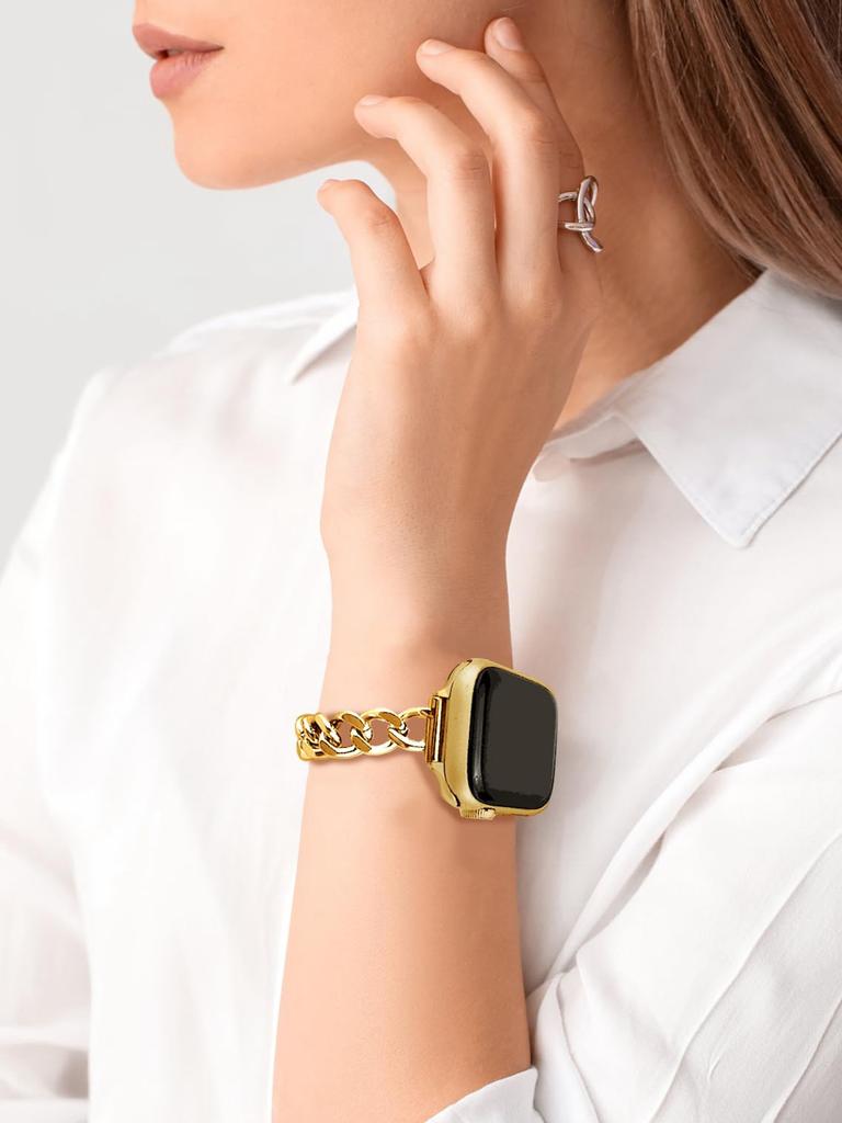 Luxury Bracelet Link For Apple Watch Band Women Series 11/8/7/6/10/9 40mm 41mm 38mm 42mm 44mm 45mm 46mm Strap