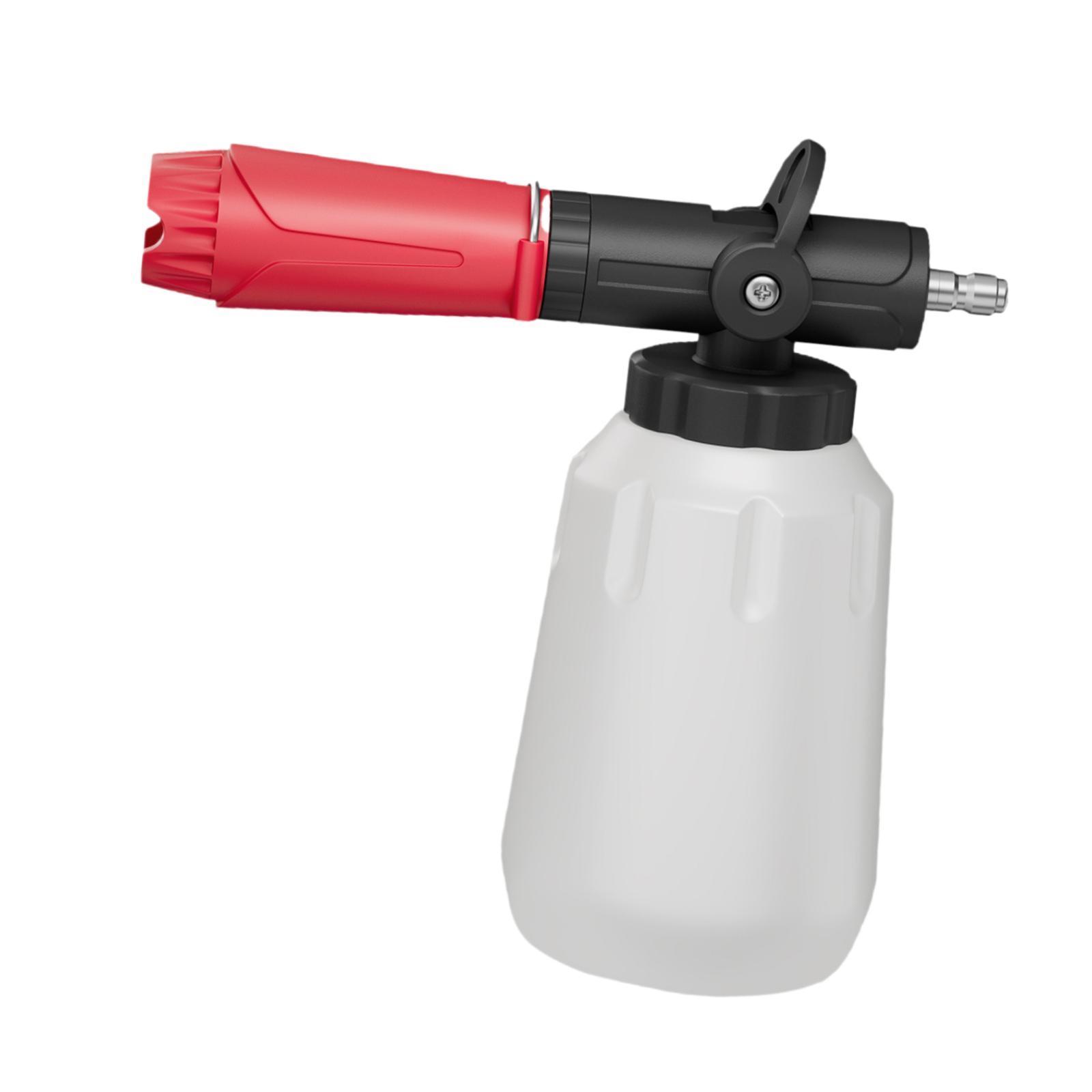 

Распылитель для автомойки Профессиональный портативный распылитель Многоцелевой 1л Аксессуары для автомойки для садоводства Автодетейлинг белый