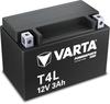 [VARTA] VARTA Powersports AGM T4L Motorcycle Battery Sealed/Charged with Liquid/YT4L-BS