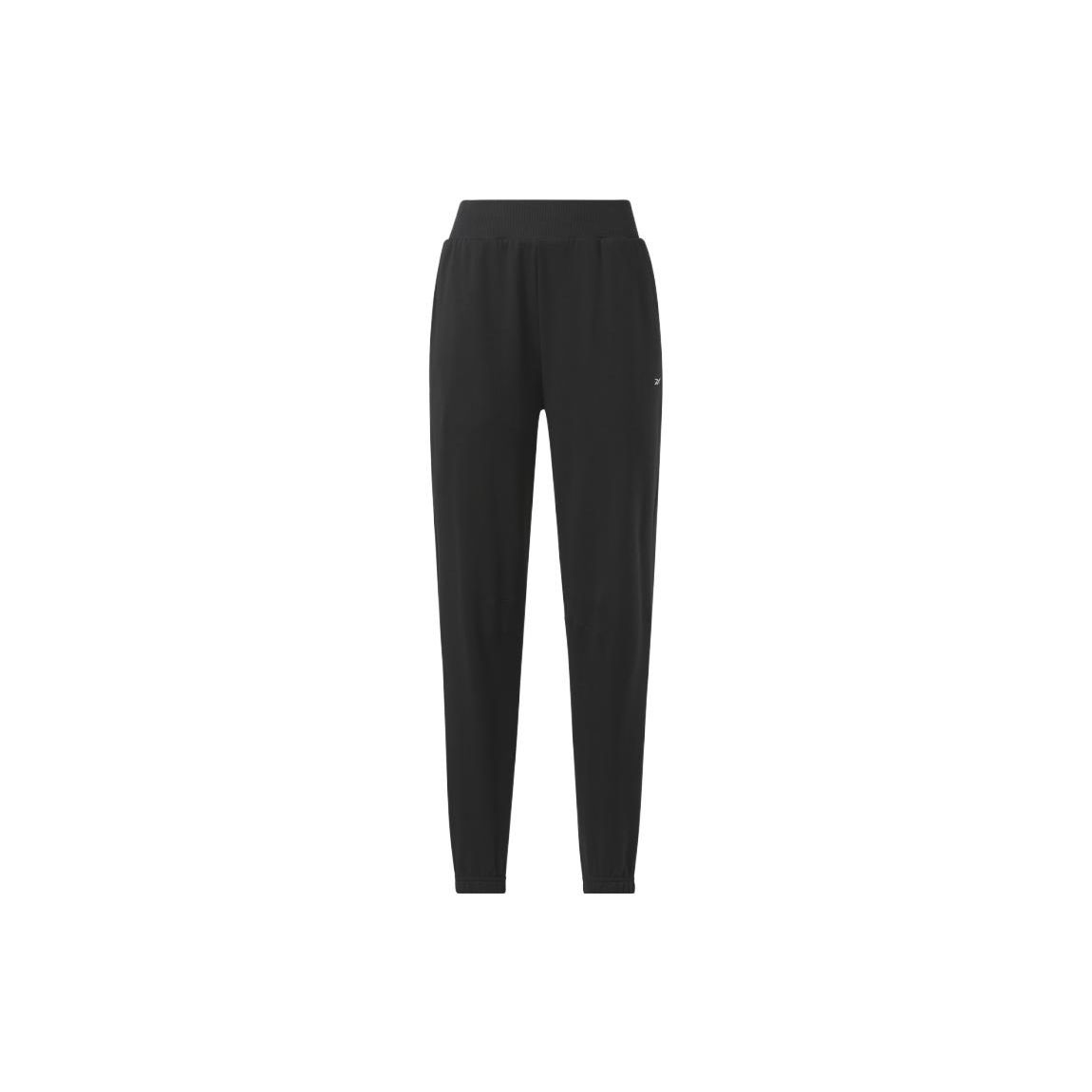 

Reebok Loose Solid Color Sports Pants Women Bottoms Black HS0394 XL