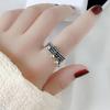 Vintage Punk Rings New Trendy Creative Beads Pendant Tassel Geometric Party Jewelry Gifts for Women