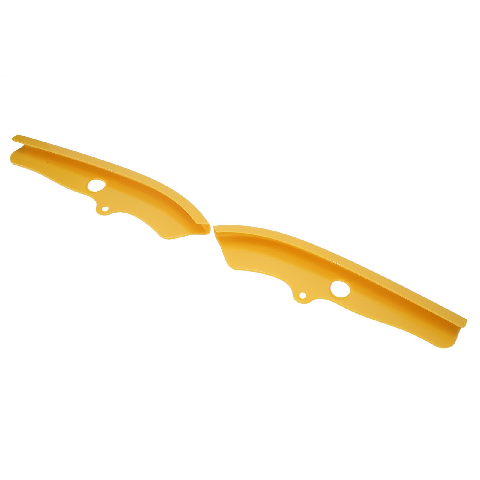 

2pcs Front Bumper Lip Protector ABS Replacement for Dodge Challenger SRT 392 2015‑2018