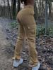 European and American Retro Women's Casual Multi-Pocket Straight Leg Trousers - Spring/Summer Collection 8069