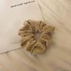 Korean Velvet Scrunchie Rubber Elastic Hair Bands Women Solid Color Headband Ponytail Holder Ties Rope Girl Hair Accessories